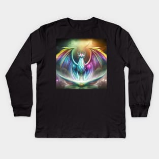 Astral Dragon Kids Long Sleeve T-Shirt